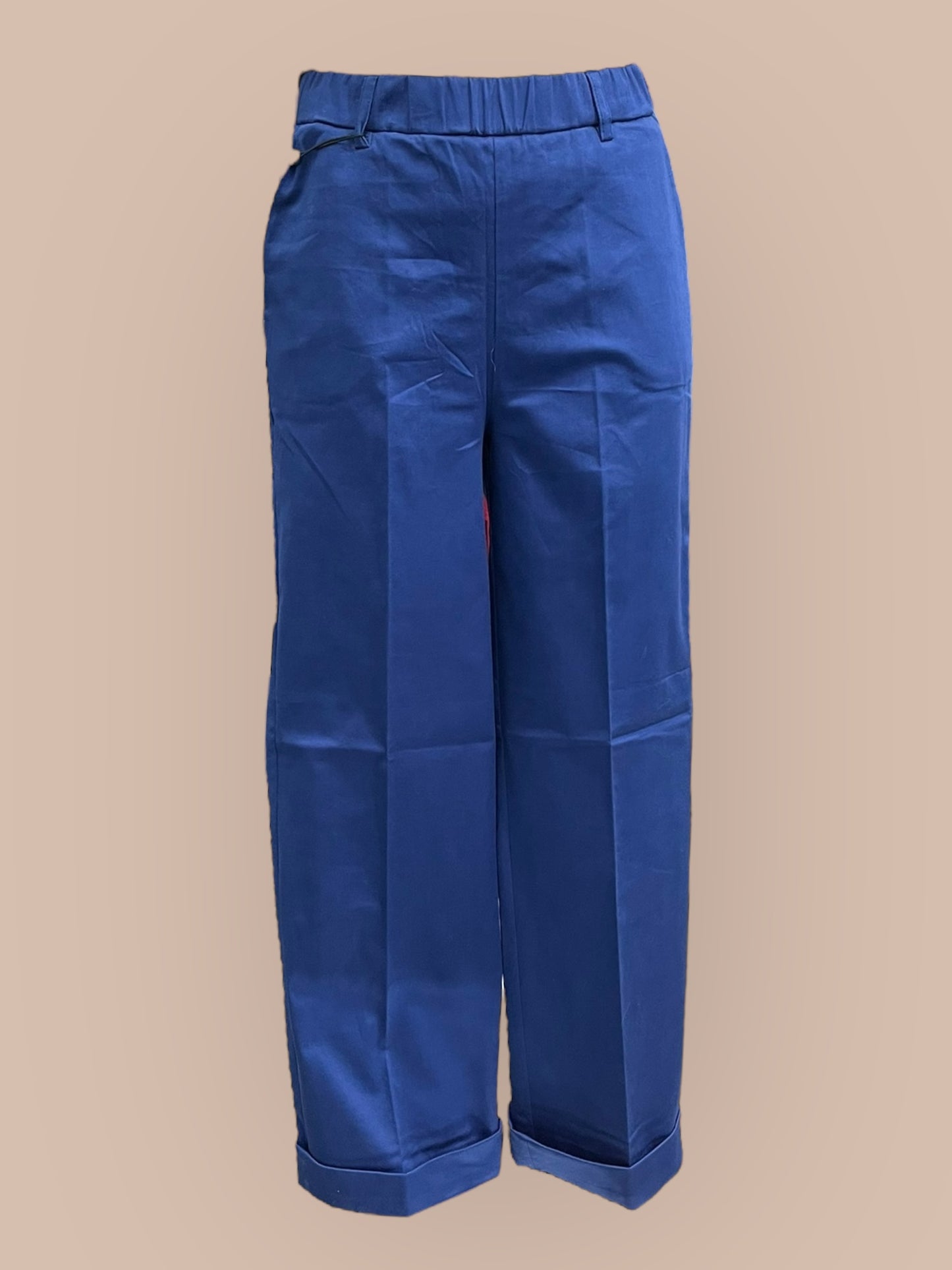 Pantalone Straight Satin Ragno