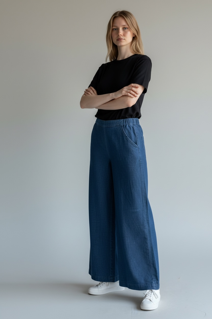 Jeans Palazzo Ragno