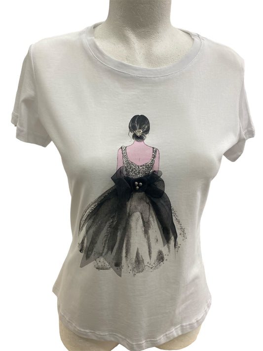 T-Shirt ballerina