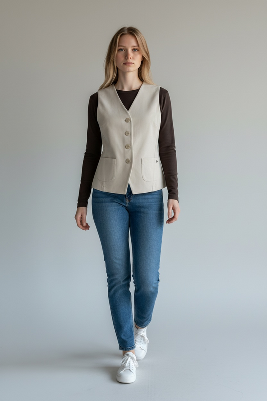 Gilet Maria Ragno