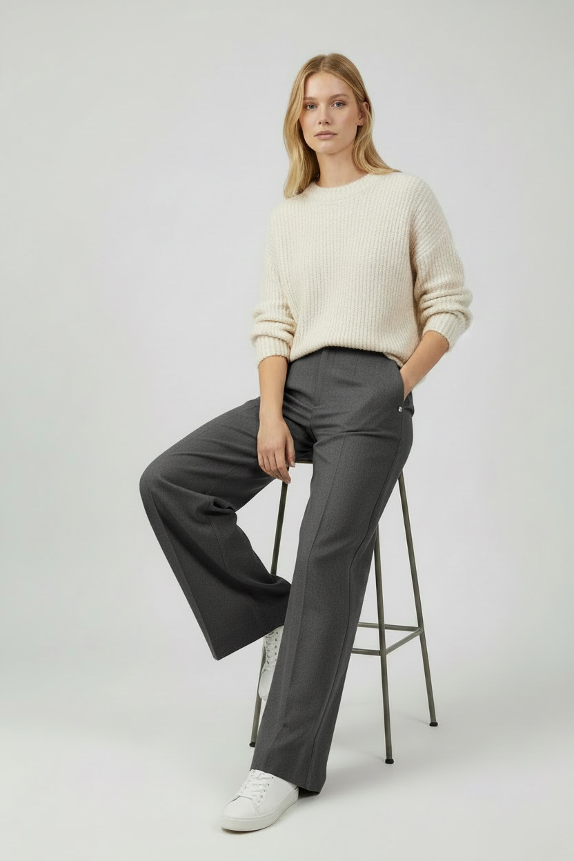 Pantalone wide Ragno