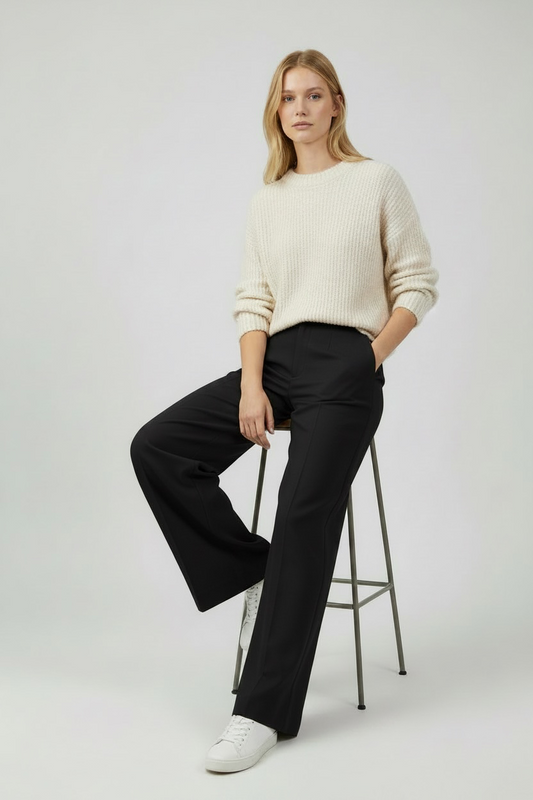 Pantalone wide Ragno
