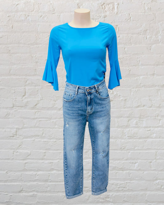 Jeans  Mom Fit Strappetti